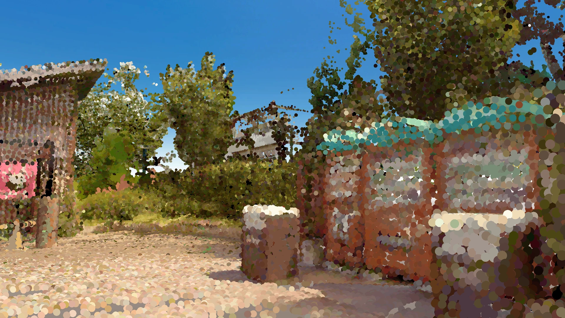 Screenshot for Point Cloud Rendering