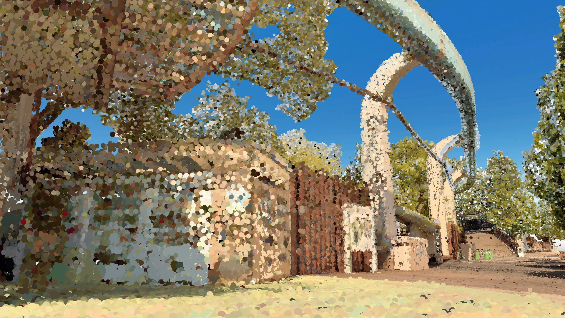 Screenshot for Point Cloud Rendering