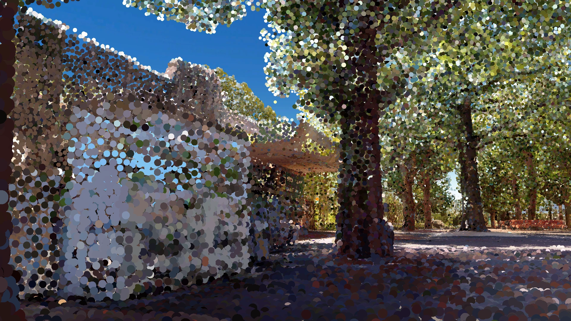 Screenshot for Point Cloud Rendering