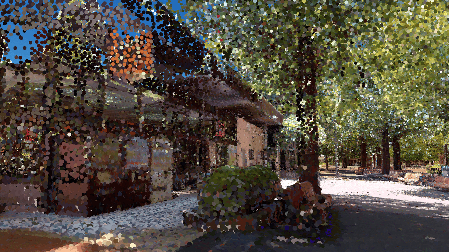 Screenshot for Point Cloud Rendering