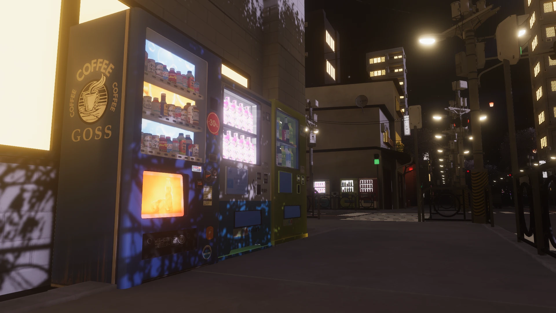 Screenshot for Midnight Blossom Stroll