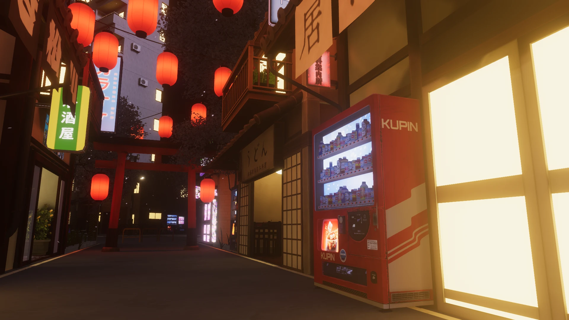 Screenshot for Midnight Blossom Stroll