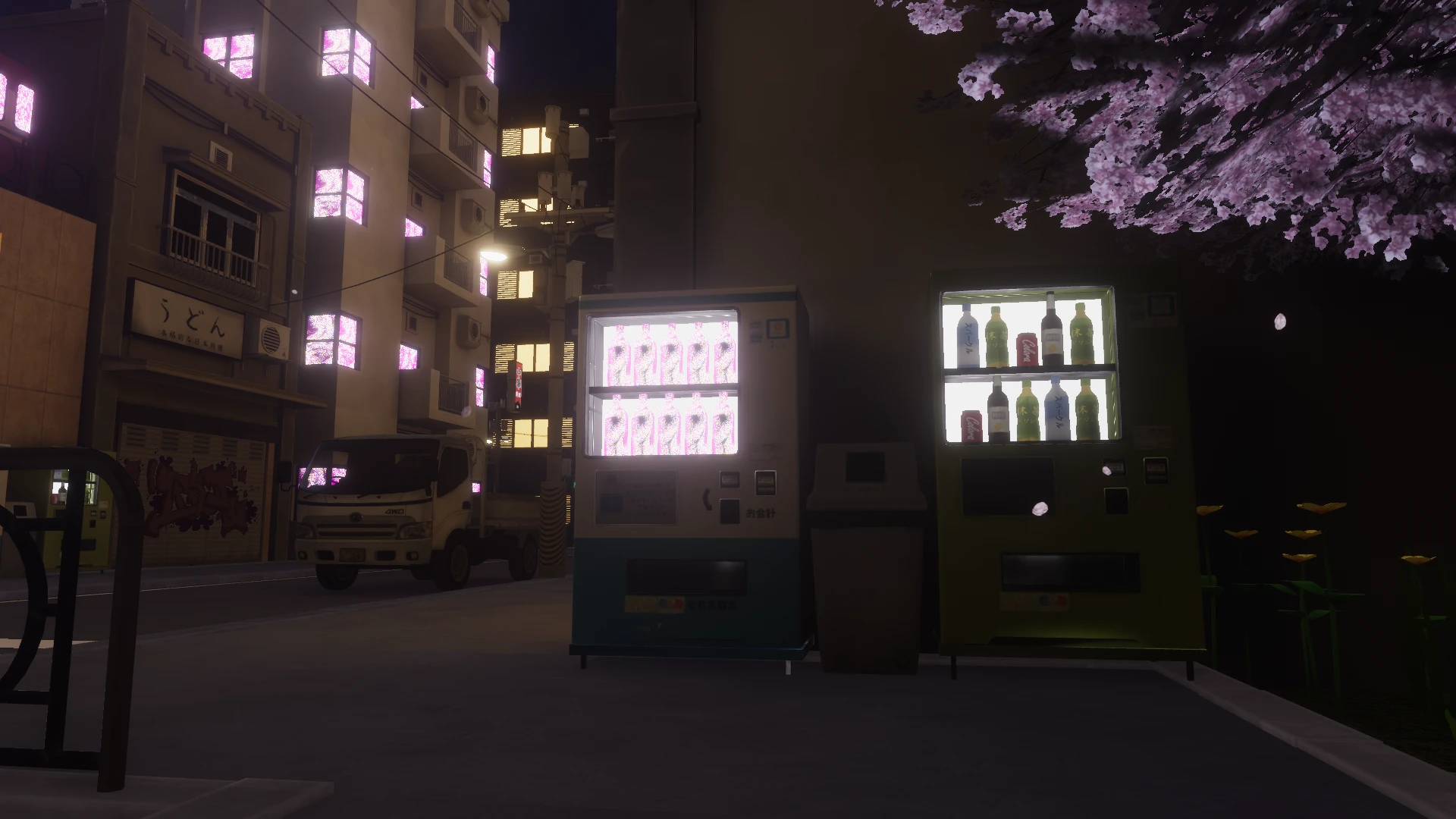 Screenshot for Midnight Blossom Stroll