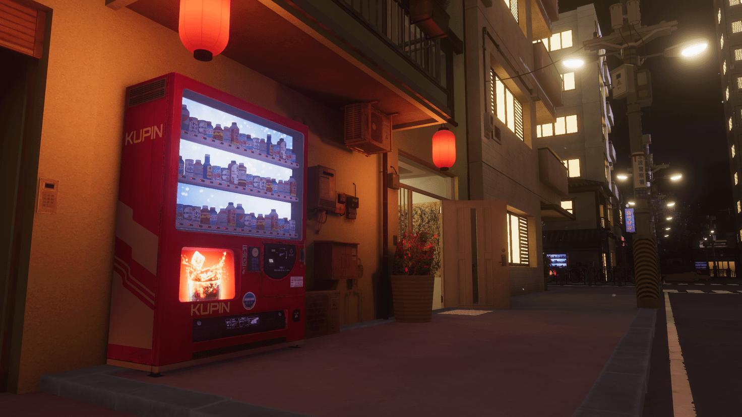 Screenshot for Midnight Blossom Stroll