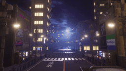 Screenshot for Hanami Heights（Midnight Edition）花見の街（真夜中）
