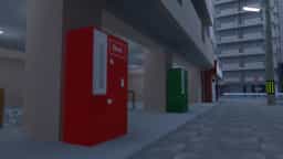 Screenshot for 起き始めた街で ［Morning‚ on the footbridge］